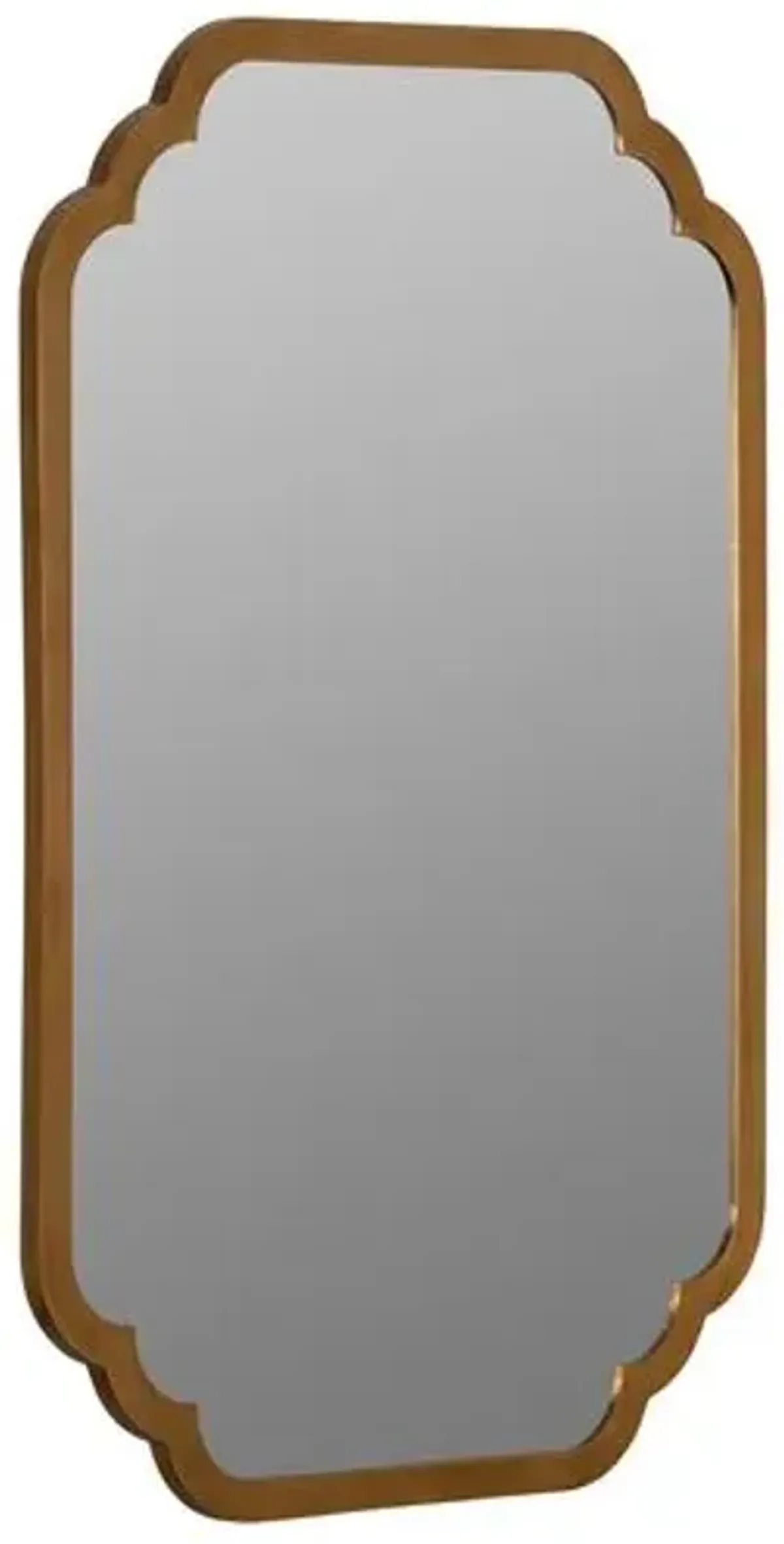 Cara Wall Mirror - Gold Leaf