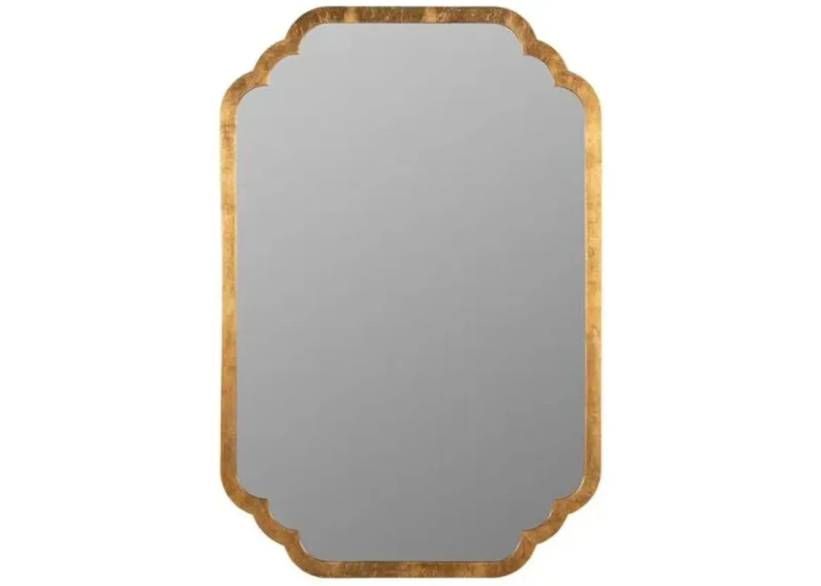 Cara Wall Mirror - Gold Leaf