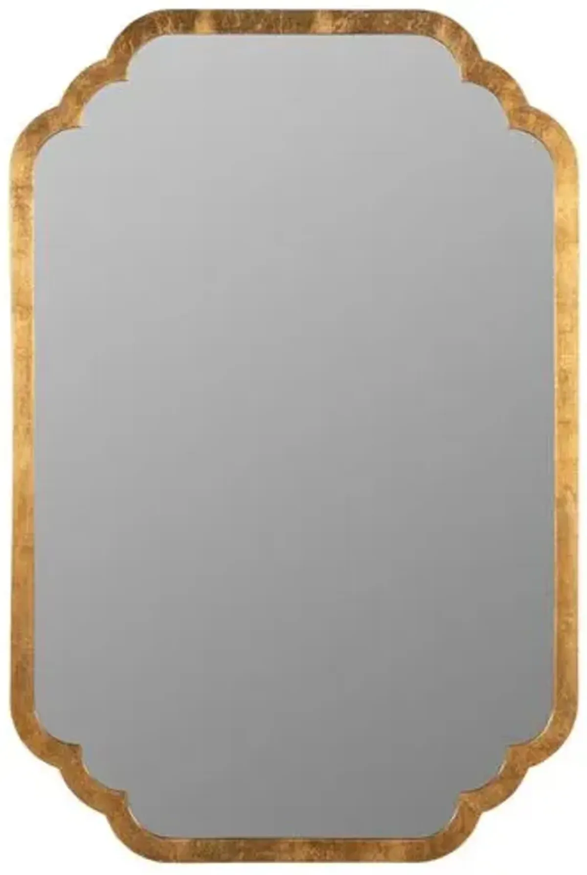 Cara Wall Mirror - Gold Leaf