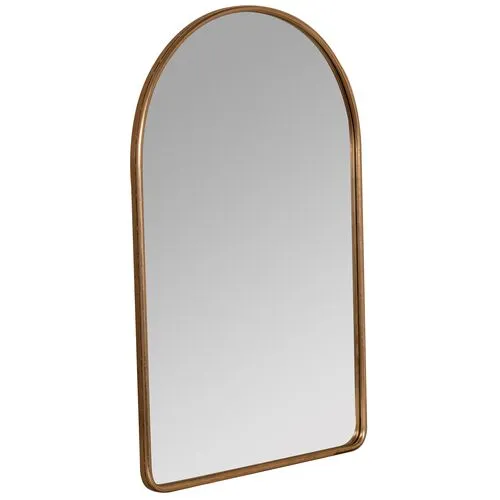 Shea Arched Wall Mirror - Gold