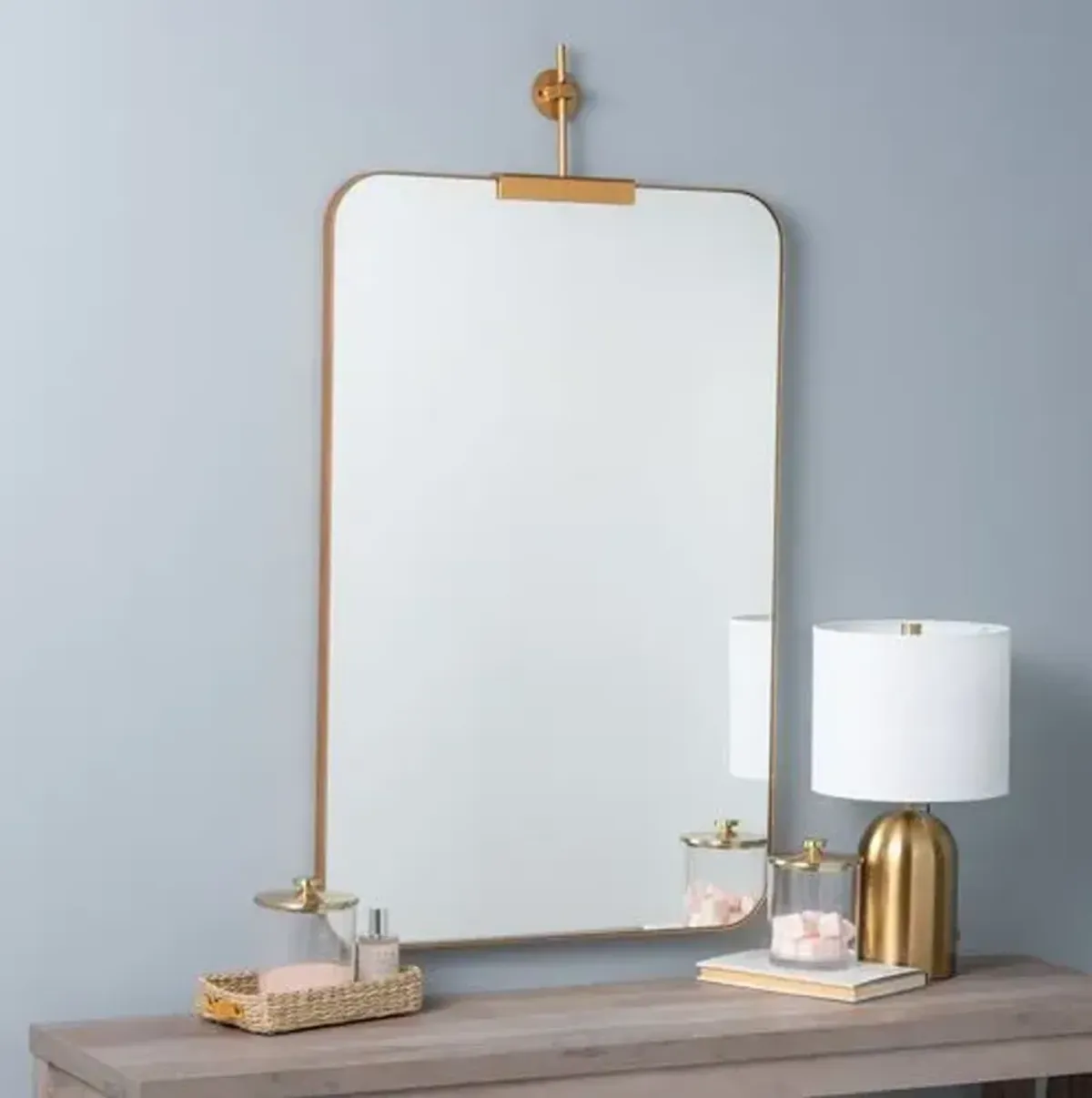 Frankie Wall Mirror - Gold