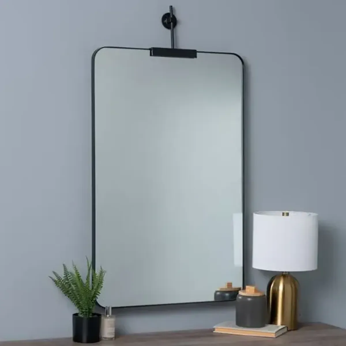 Frankie Wall Mirror - Black