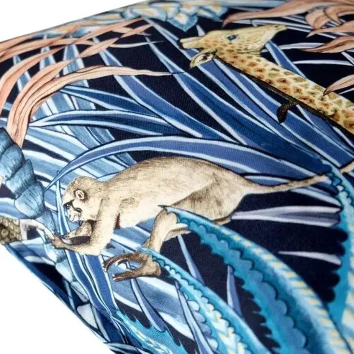 Sabie Forest 20x20 Pillow - Blue - Ngala Trading Co.