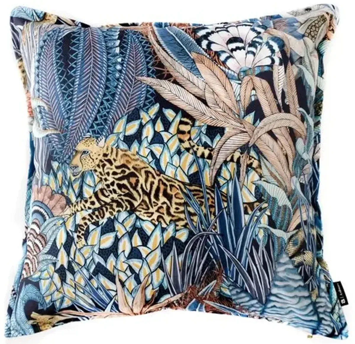 Sabie Forest 20x20 Pillow - Blue - Ngala Trading Co.