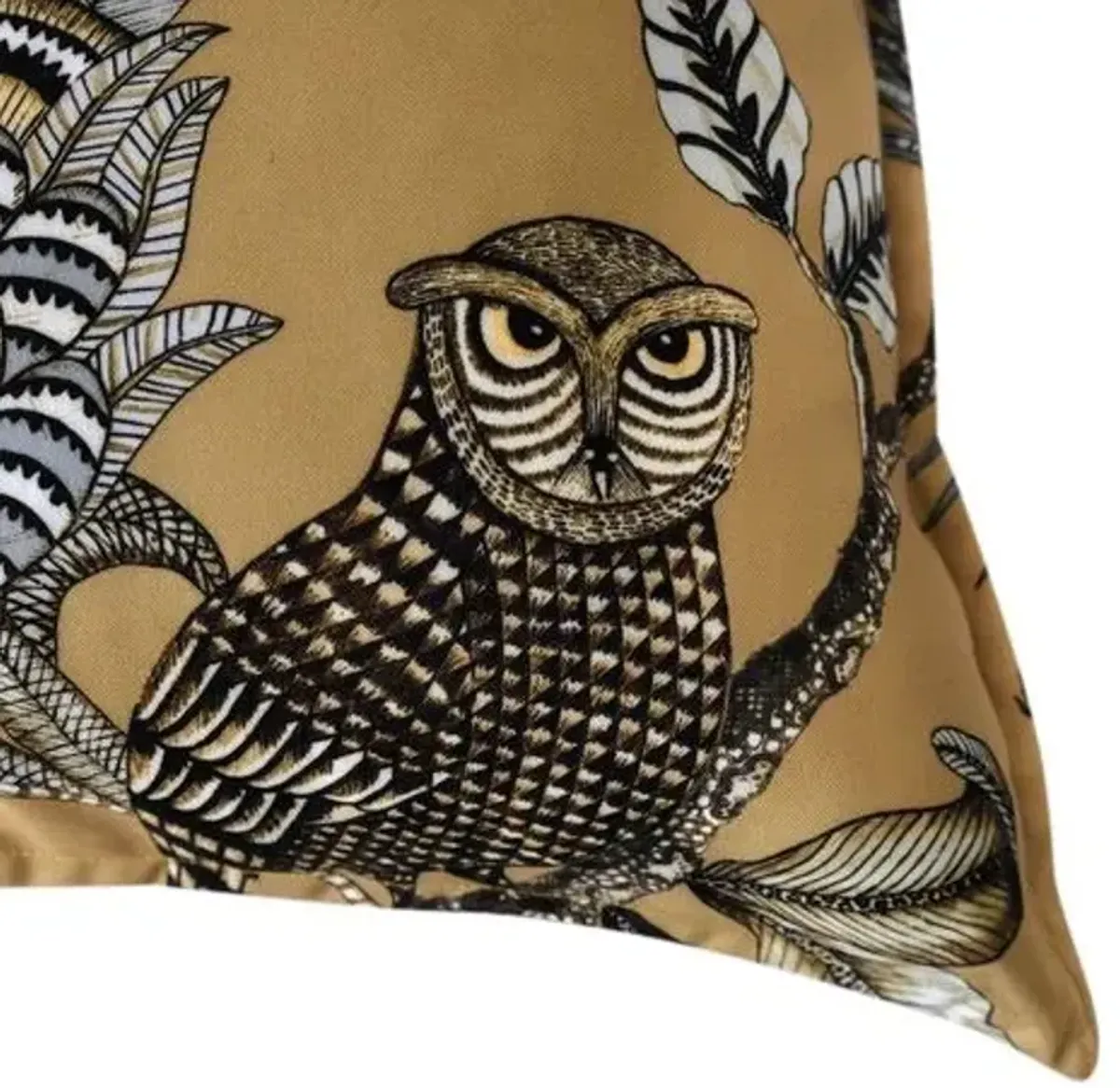 Camp Critters 20x20 Pillow - Gold/Black - Ngala Trading Co.