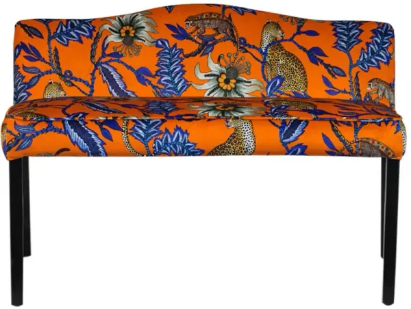 Monkey Bean Bench, Red/Blue