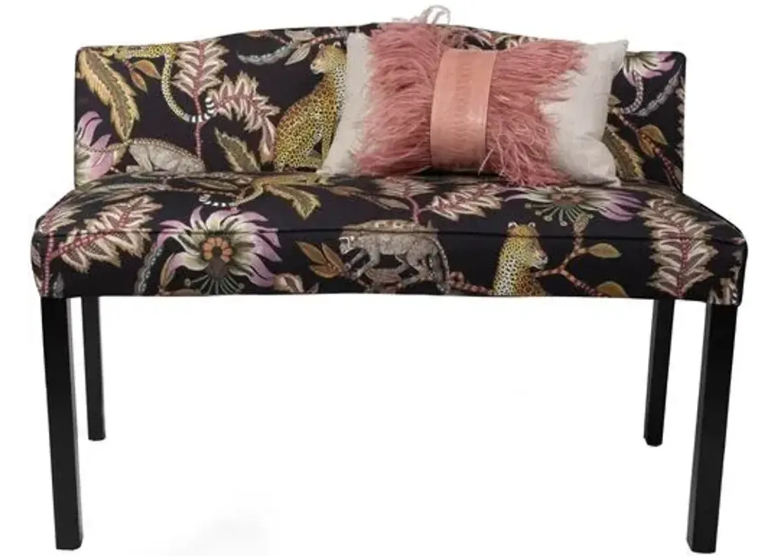 Monkey Bean Bench - Black/Pink - Ngala Trading Co.