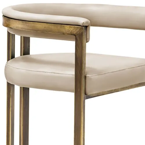 Agate Barstool - Tan - Ngala Trading Co. - Beige