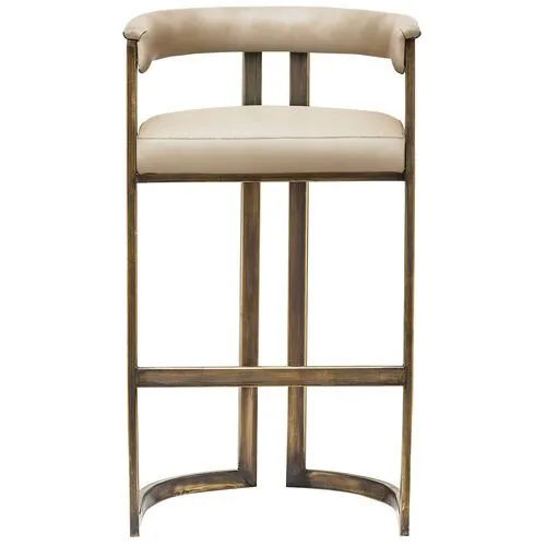 Agate Barstool - Tan - Ngala Trading Co. - Beige