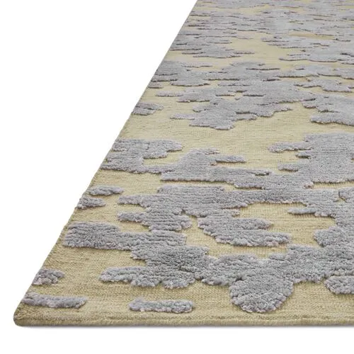 Bond Rug - Olive/Gray - Gray