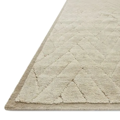 Bond Rug - Bone/Fog - Beige - Beige