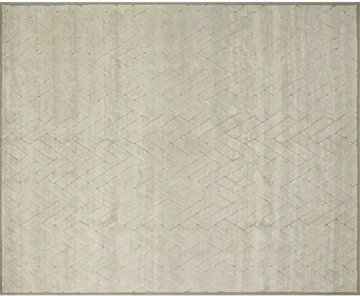 Bond Rug - Bone/Fog - Beige - Beige