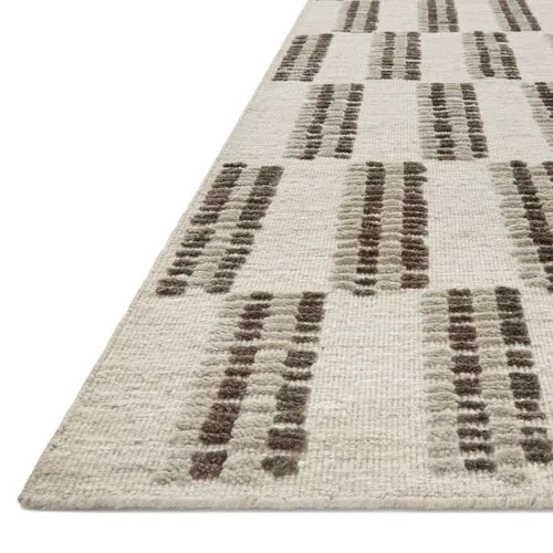 Harrison Rug - Beige/Charcoal - Beige