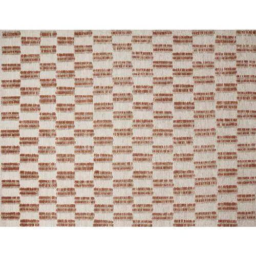 Harrison Rug - Beige/Rust - Red - Red