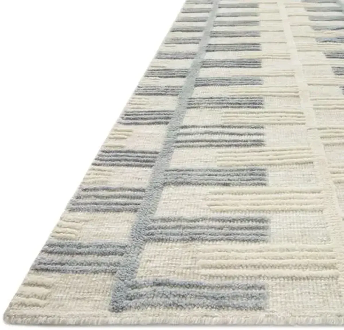 Harrison Rug - Ivory/Slate - Ivory