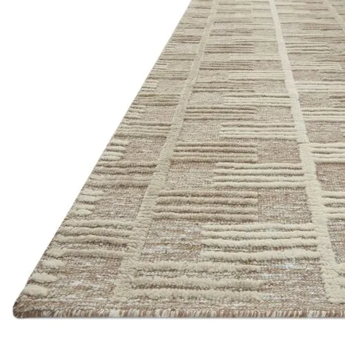 Harrison Rug - Taupe/Ivory - Beige - Beige