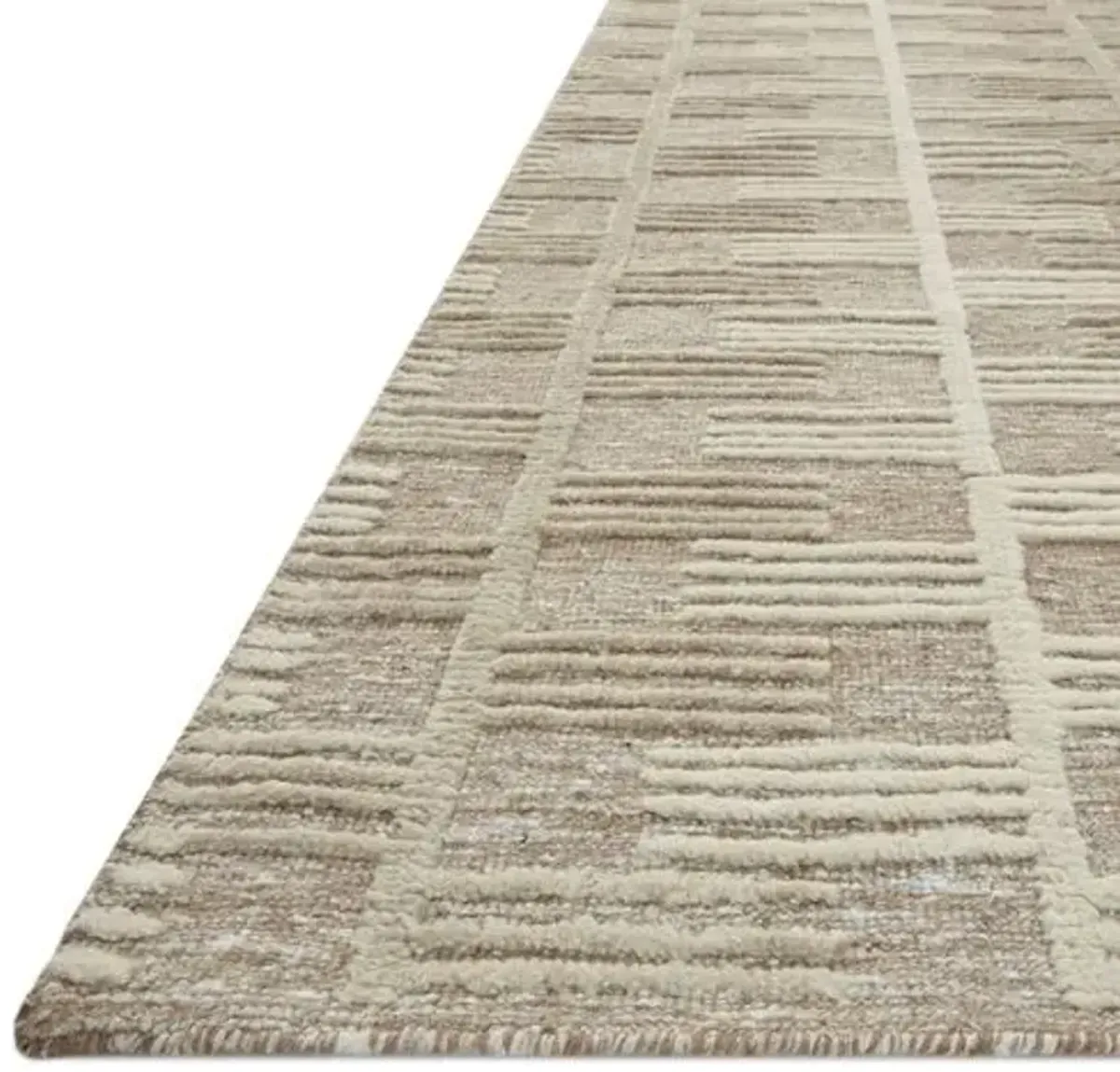 Harrison Rug - Taupe/Ivory - Beige - Beige