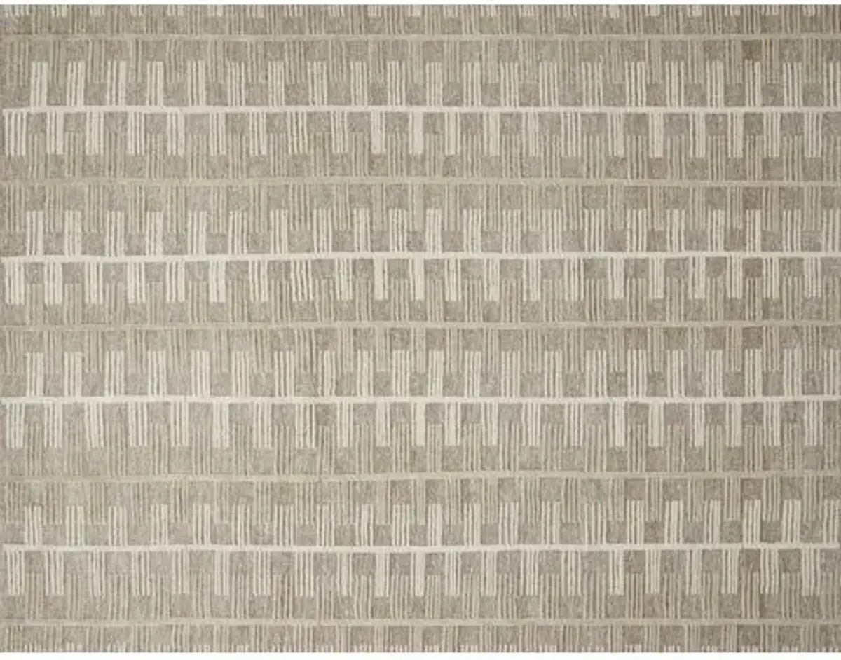 Harrison Rug - Taupe/Ivory - Beige - Beige