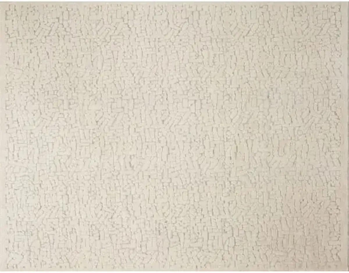 Harrison Rug - Ivory/Silver - Ivory