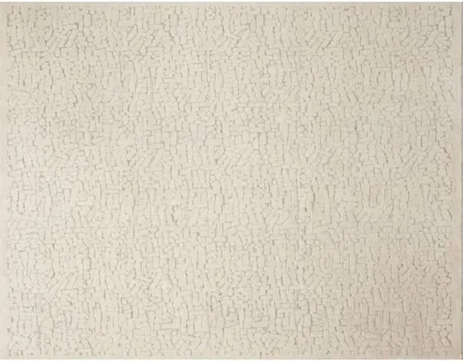 Harrison Rug - Ivory/Silver - Ivory