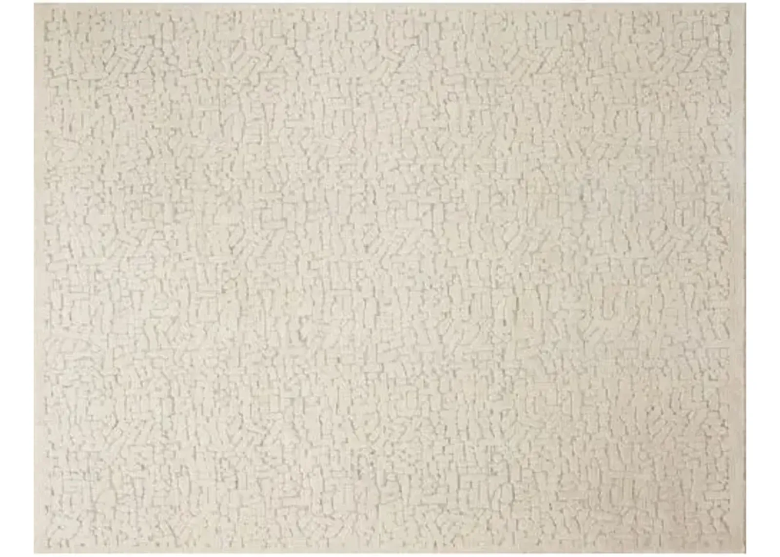 Harrison Rug - Ivory/Silver - Ivory