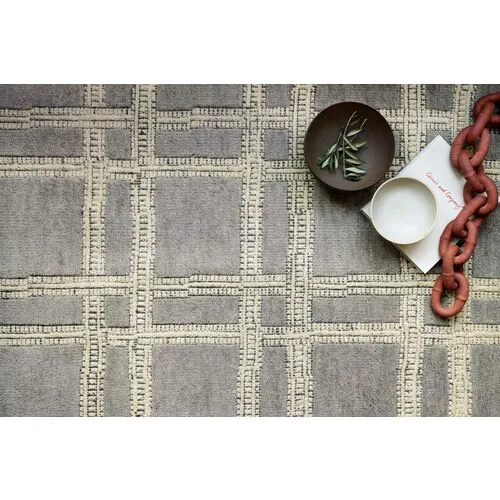 Milton Rug - Gray/Ivory - Gray