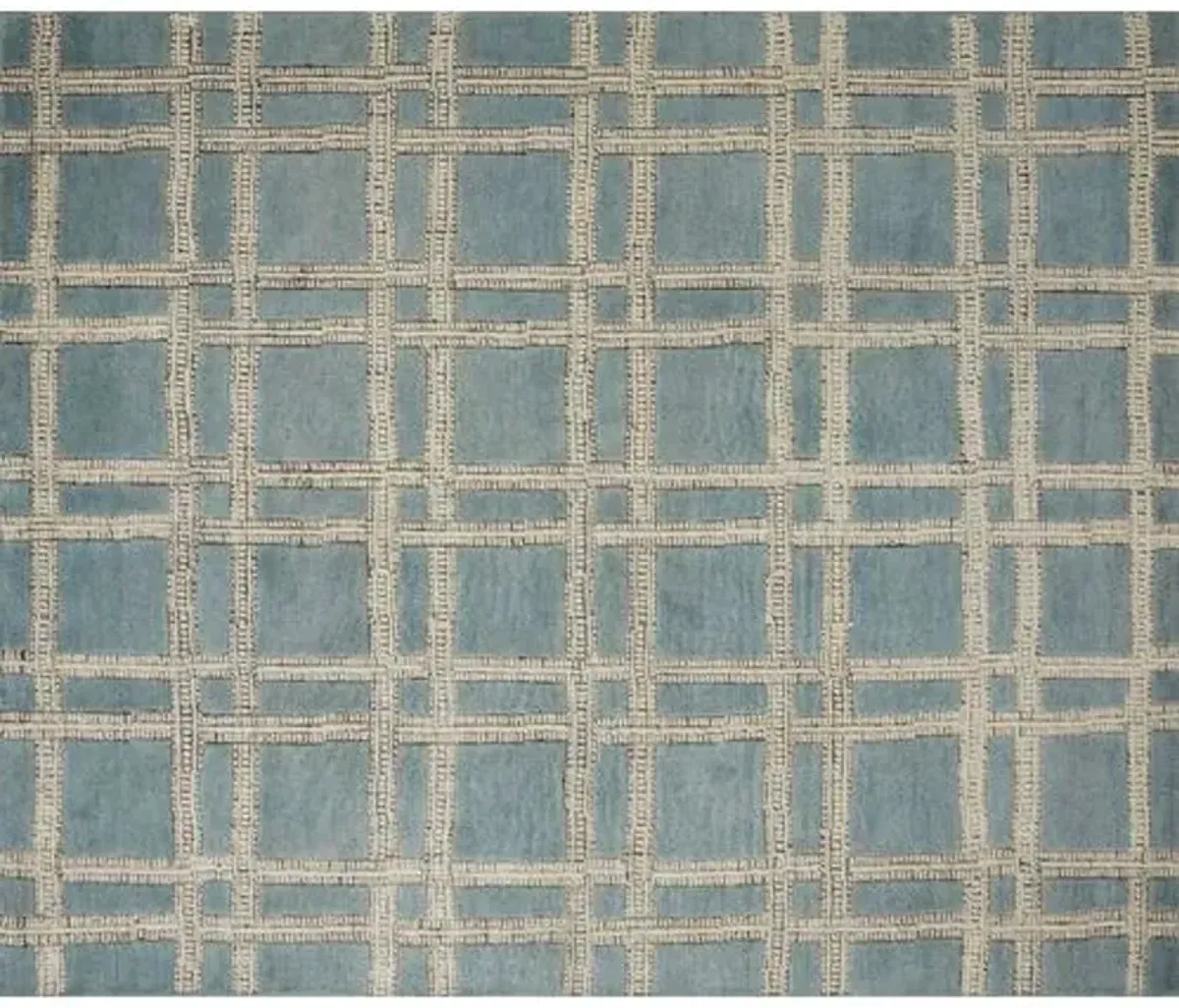 Milton Rug - Ocean/Ivory - Blue - Blue