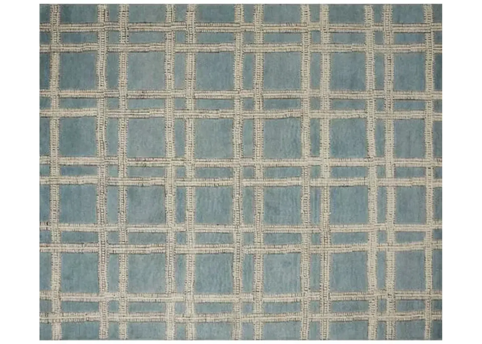 Milton Rug - Ocean/Ivory - Blue - Blue