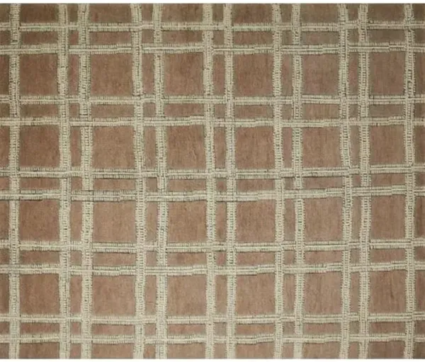 Milton Rug - Taupe/Ivory - Brown - Brown