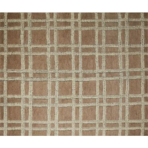 Milton Rug - Taupe/Ivory - Brown - Brown