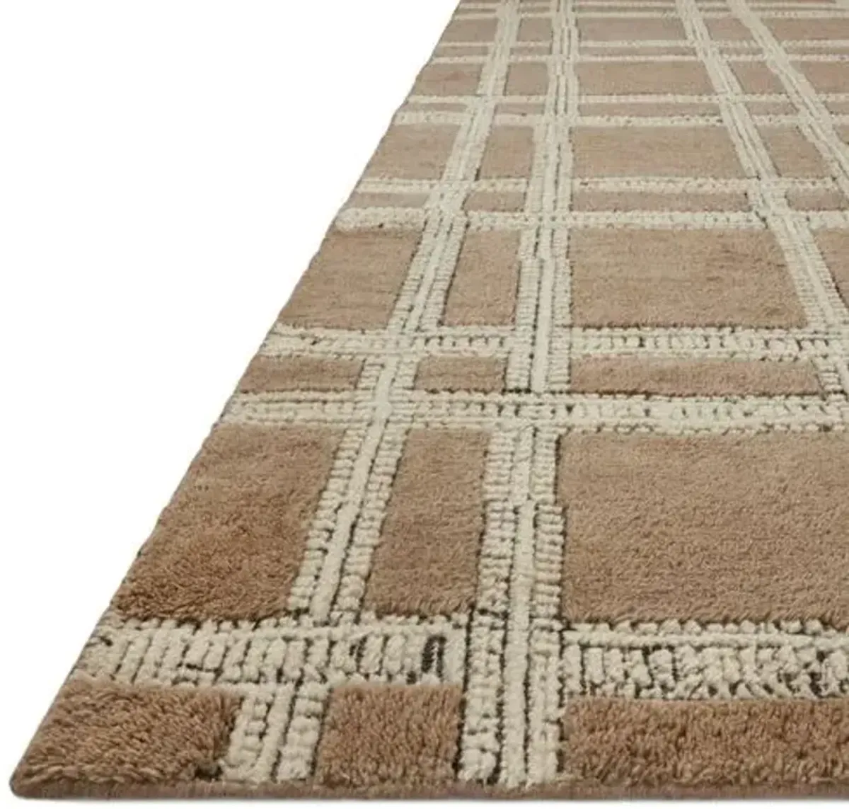 Milton Rug - Taupe/Ivory - Brown - Brown