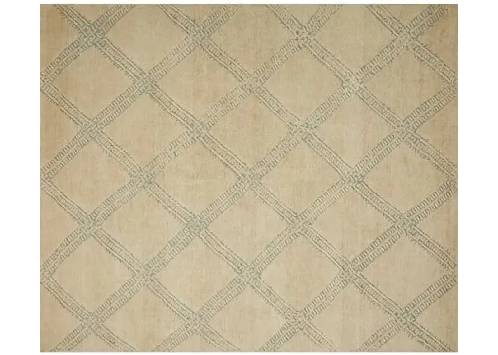 Milton Rug - Beige/Ocean - Beige