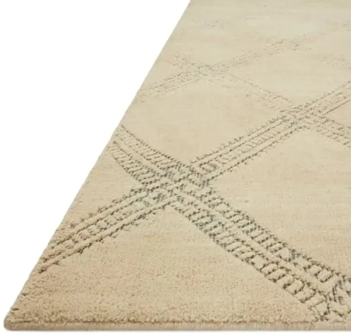 Milton Rug - Beige/Ocean - Beige