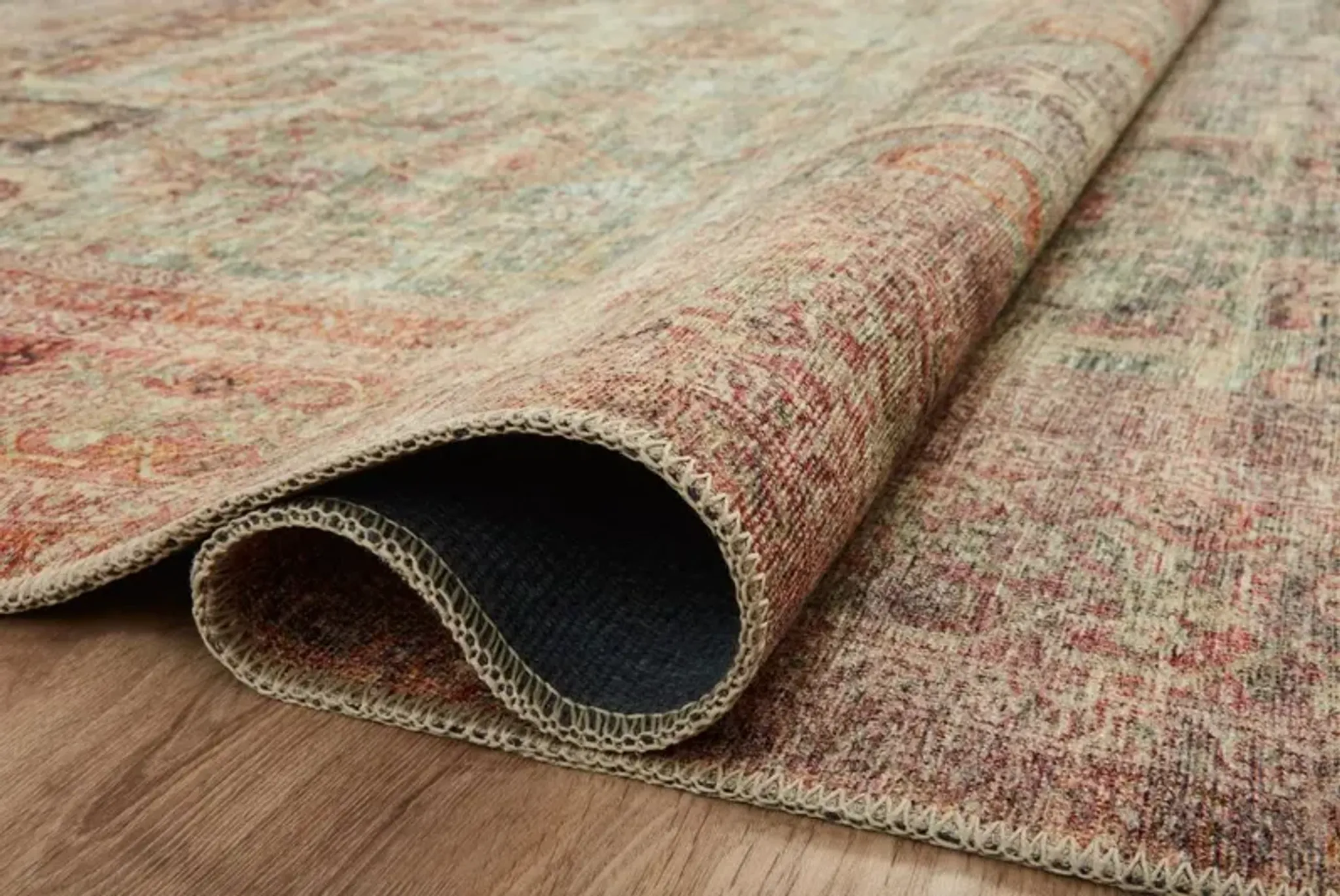 Georgie Rug Jadesunset Amber Lewis X Loloi Green Green One Kings Lane ...