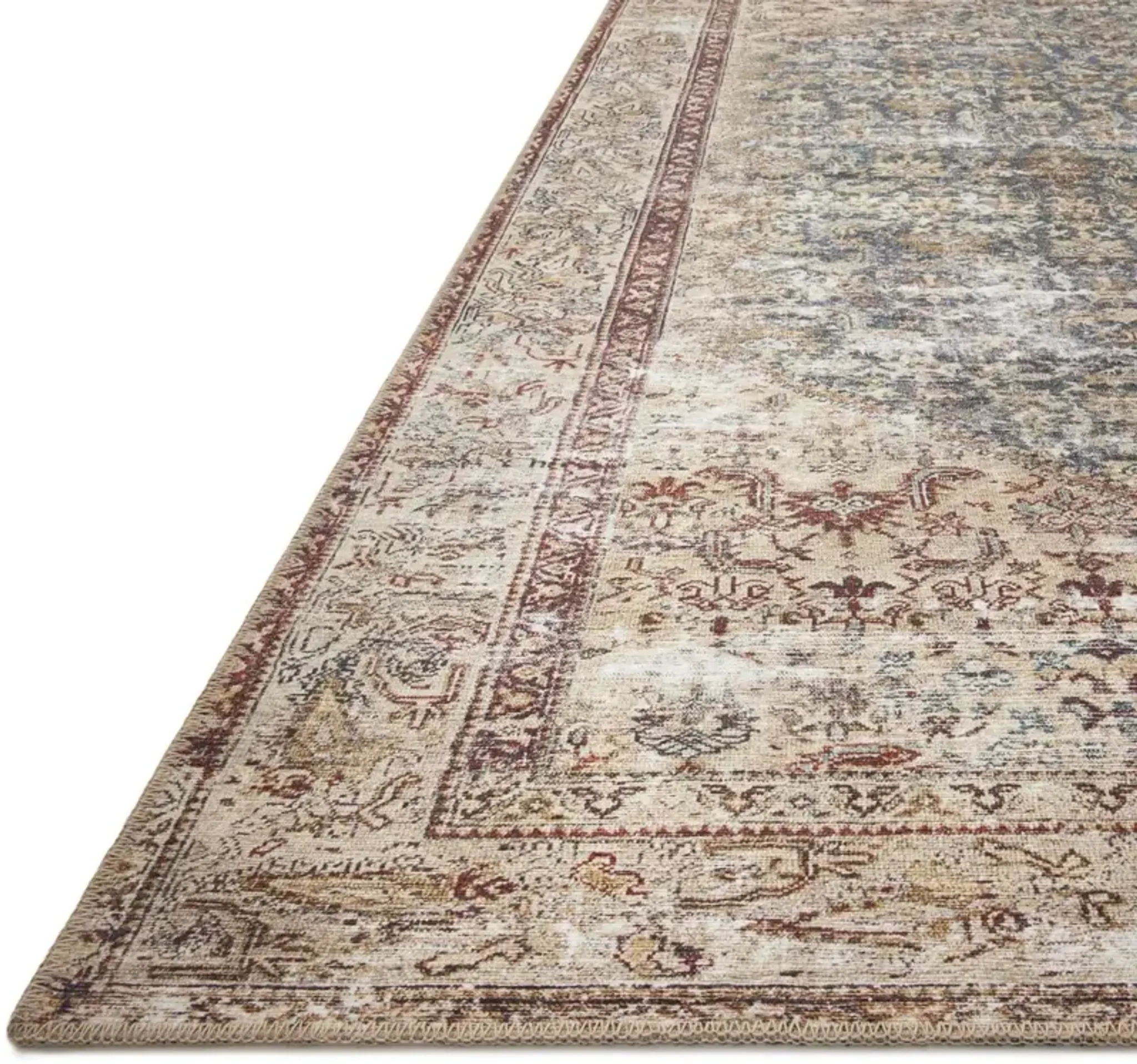 Georgie Rug Tealantique Amber Lewis X Loloi Green Green One Kings Lane ...