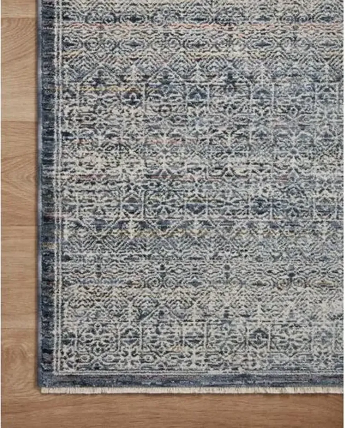 Zuma Rug - Denim/Ivory - Amber Lewis x Loloi - Blue - Blue