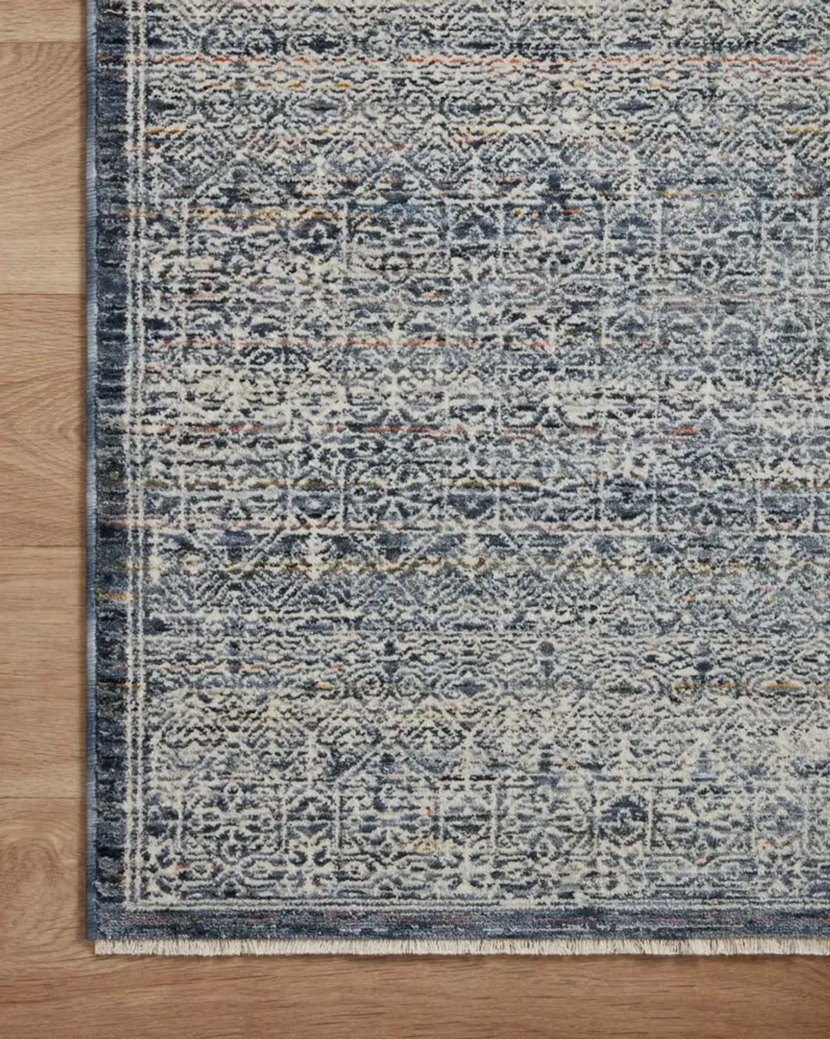 Zuma Rug - Denim/Ivory - Amber Lewis x Loloi - Blue - Blue