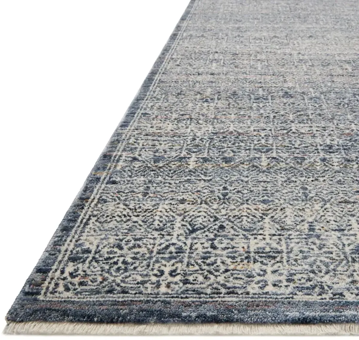 Zuma Rug - Denim/Ivory - Amber Lewis x Loloi - Blue - Blue