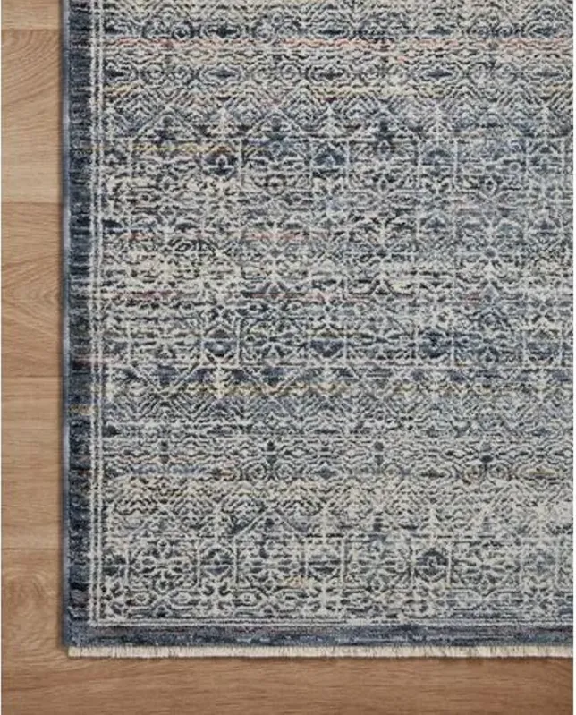 Zuma Rug - Denim/Ivory - Amber Lewis x Loloi - Blue - Blue