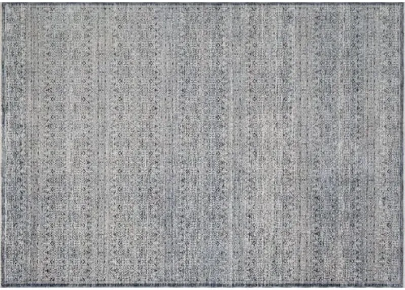 Zuma Rug - Denim/Ivory - Amber Lewis x Loloi - Blue - Blue