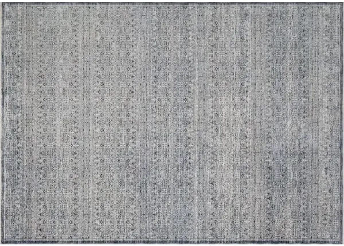 Zuma Rug - Denim/Ivory - Amber Lewis x Loloi - Blue - Blue