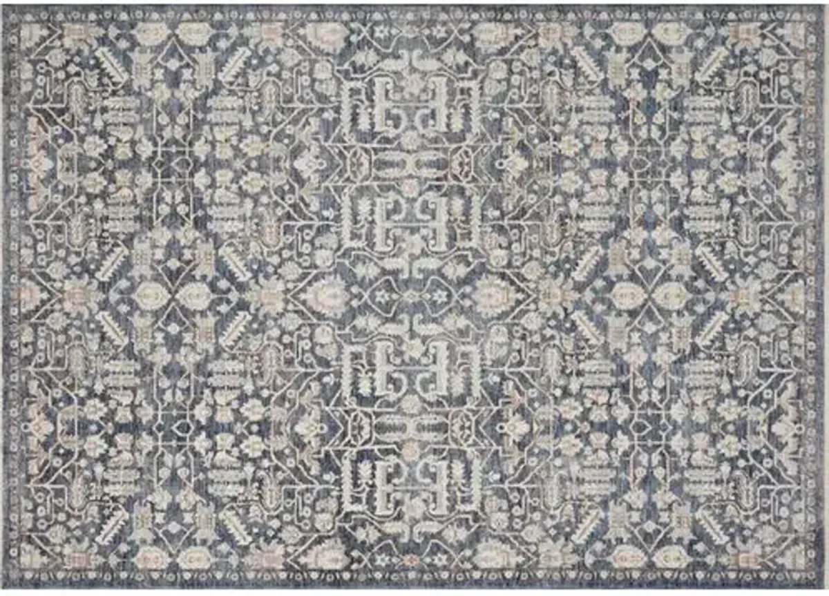 Zuma Rug - Blue/Ivory - Amber Lewis x Loloi - Blue