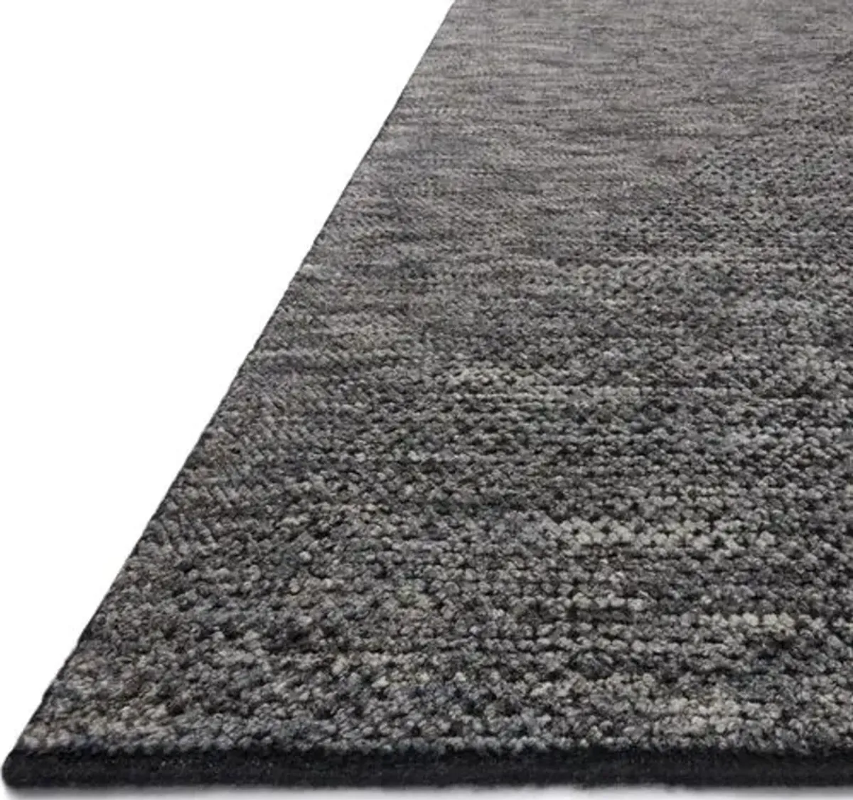 Collins Rug - Charcoal/Denim - Amber Lewis x Loloi - Gray - Gray