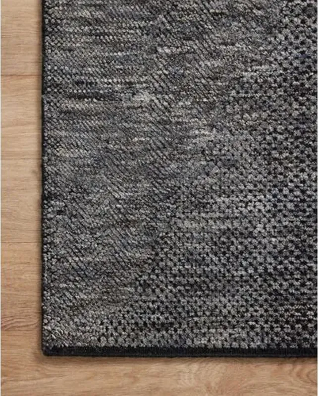 Collins Rug - Charcoal/Denim - Amber Lewis x Loloi - Gray - Gray