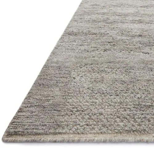 Collins Rug - Pebble/Silver - Amber Lewis x Loloi - Gray - Gray