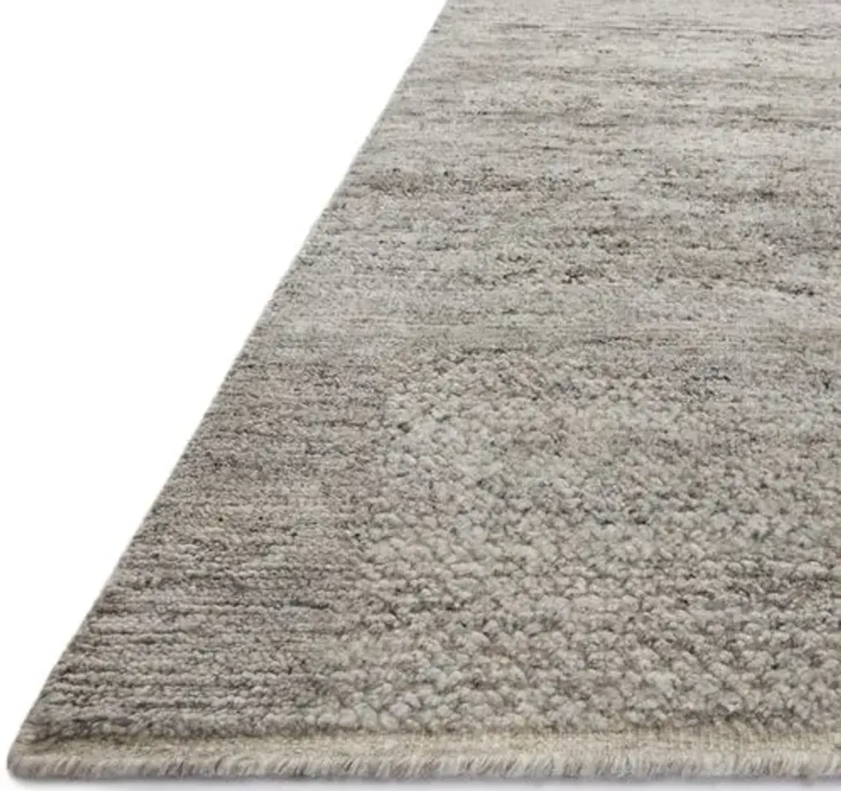 Collins Rug - Pebble/Silver - Amber Lewis x Loloi - Gray - Gray