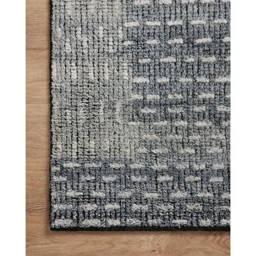 Gwyneth Rug - Denim/Sky - Amber Lewis x Loloi - Blue - Blue