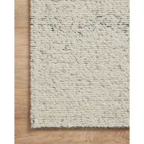 Mulholland Rug - Silver/Natural - Amber Lewis x Loloi - Ivory - Ivory