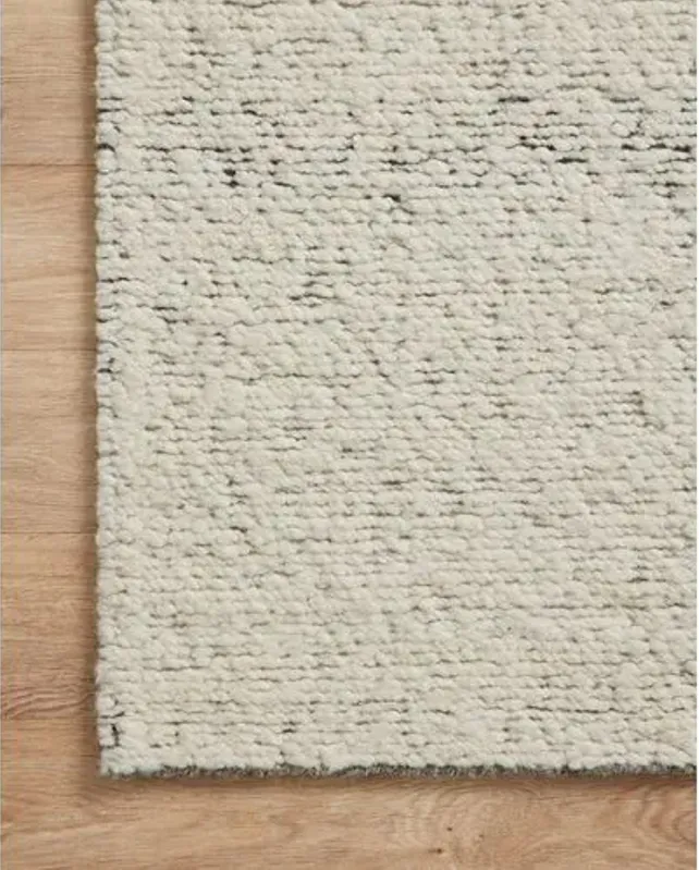 Mulholland Rug - Silver/Natural - Amber Lewis x Loloi - Ivory - Ivory