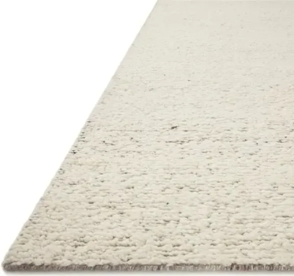 Mulholland Rug - Silver/Natural - Amber Lewis x Loloi - White - White